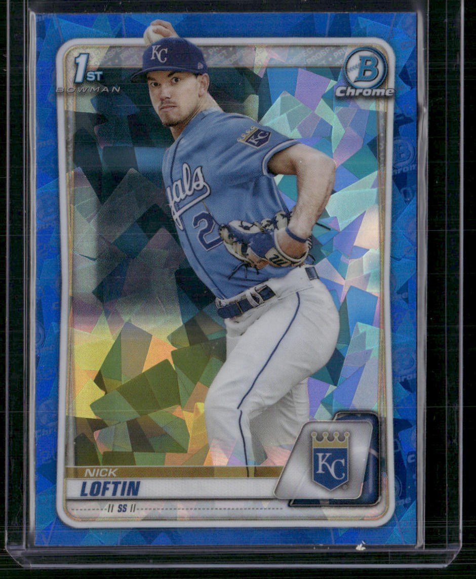 2020 Bowman Draft Sapphire Edition #BD-14 Nick Loftin