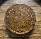 1882 Indian Head Cent - Actual Coin Shown - Free Shipping & Tracking INV#96
