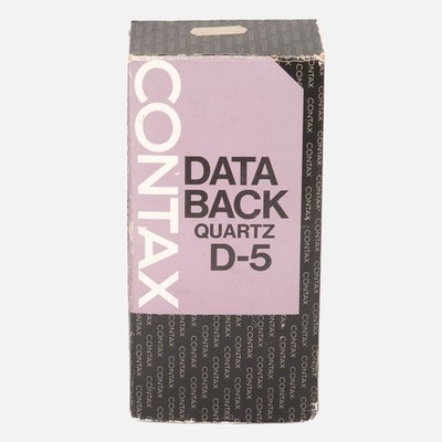 Contax Data Back Quartz D-5-