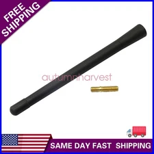 FOR Dodge Ram 1500 2500 3500 2017 7"inch Short Antenna Mast Power AM/FM Black