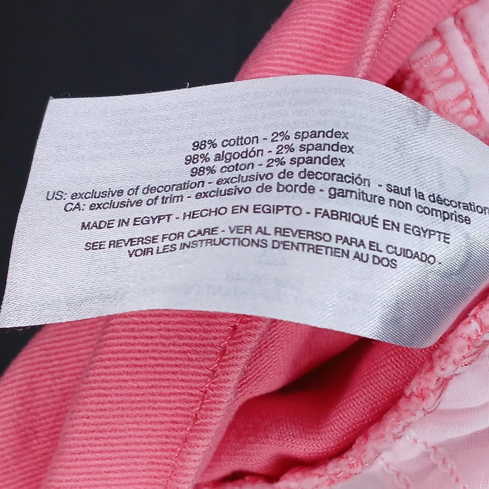 Gloria Vanderbilt женщин похудения бермуды короткие плюс размер 22 Вт эластичной джинсовой ткани розовый - Изображение 3 из 4