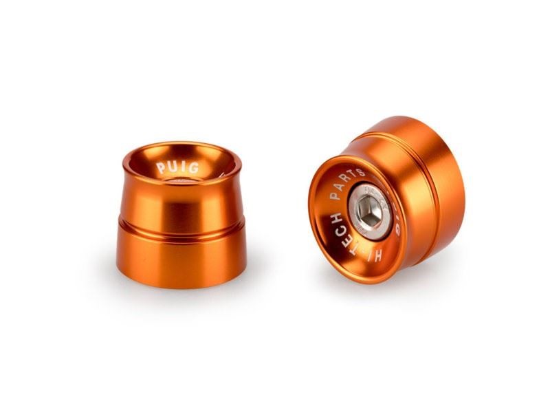 Puig Orange Speed Bar Ends Kawasaki Ninja 250 R 2008-2012