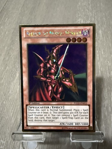 Breaker The Magical Warrior PGLD-EN052 Gold Rare 1st Edition NM - Picture 1 of 4