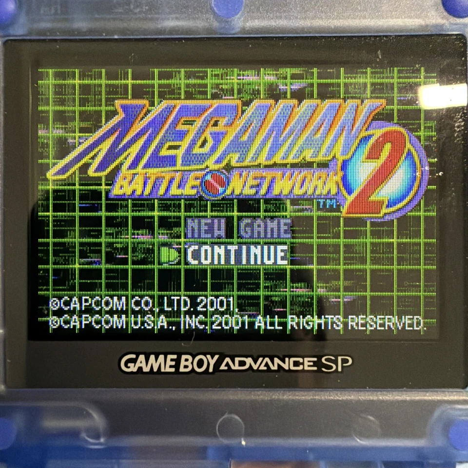 Mega Man Battle Network 2 Nintendo GameBoy Advance GBA Auténtica Batería Nueva Foto 4 de 4
