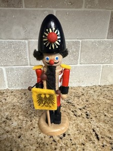 🎖️ Steinbach 5.5” German Soldier General Nutcracker Vintage Wooden Christmas 🎖