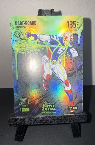 Bo Jackson Battle Arena Dart-Board Jaxson Dart Slime GLOW RC SSP CASE HIT SL-81