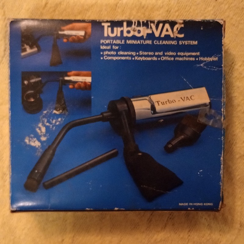 Vintage Turbo-VAC Portable Miniature Cleaning System.