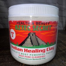 AZTEC SECRET Indian Healing Clay 1 lbs Deep Pore Cleansing Facial Mask