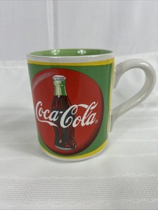 Vintage Gibson Coca-Cola Coffee or Hot Drinks mug 1998, Great Looking Mug!