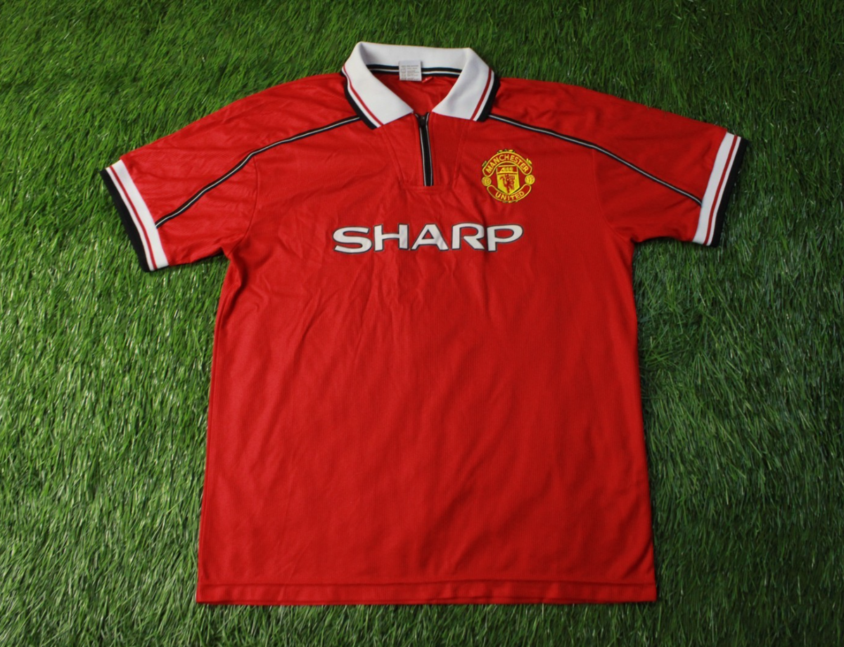 MANCHESTER UNITED 1998/2000 FOOTBALL SHIRT JERSEY HOME OFFICIAL