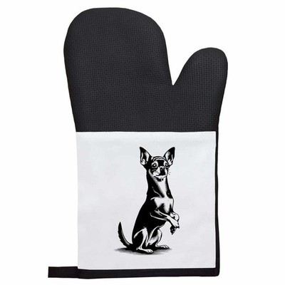 Ofenhandschuh/Handschuh 'Cute Chihuahua Sitting Up' (OG00066289)