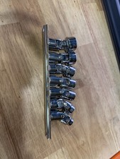 Huskey Swival Joint Sockets 3/8, 7/16, 1/2, 9/16, 5/8, 11/16, 3/4 6Point 7PC SET