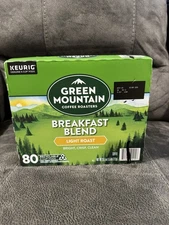 Green Mountain Light Roast Breakfast Blend, 80 ct. FREE SHIPPING Exp. 11/26