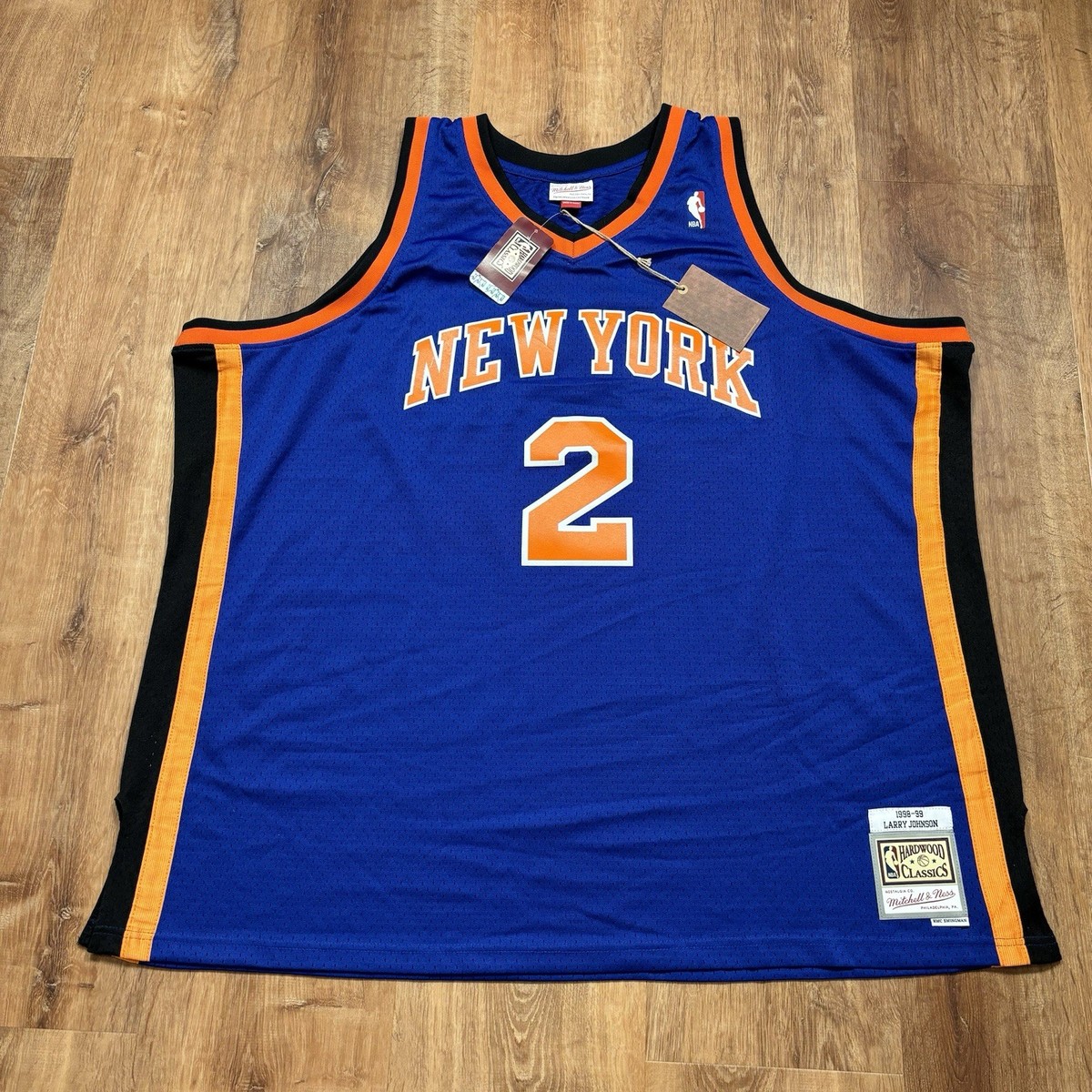 Authentic Larry Johnson New York Knicks Jersey Mitchell