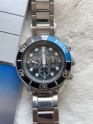 Seiko Prospex Men's Black Watch - SSC017 for sale online | eBay