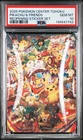 2025 POKEMON CENTER TOHOKU REOPENING STICKER SET PIKACHU & FRIENDS PSA 10