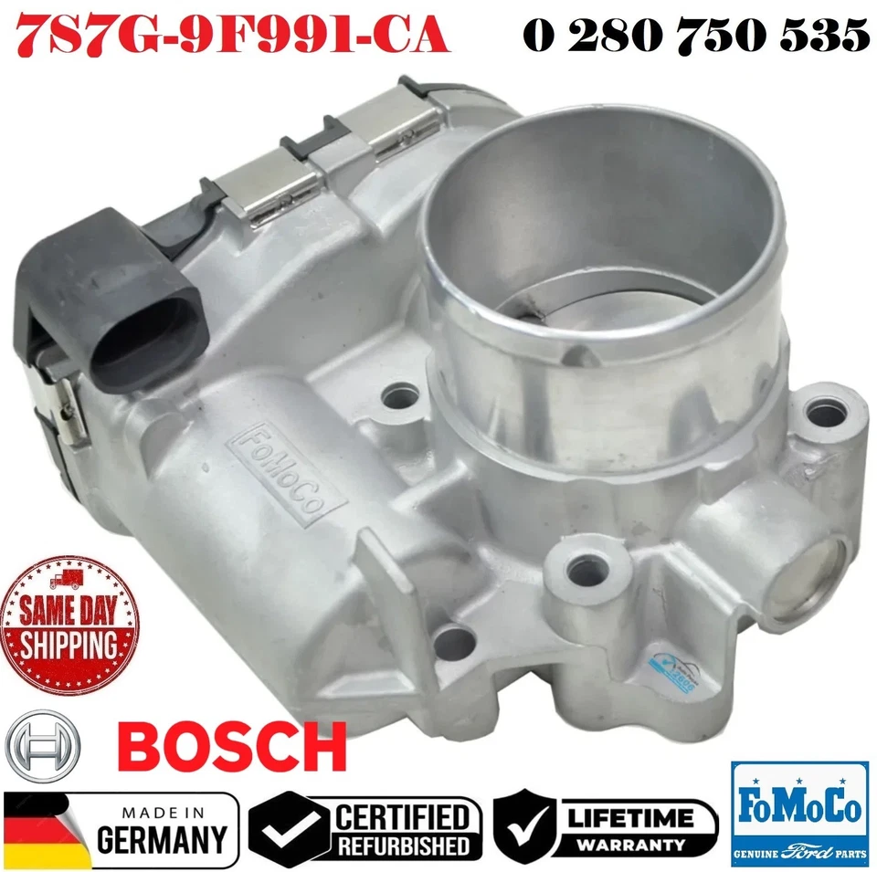 ✅ OEM BOSCH Throttle Body For 2011-19 FORD Fiesta Escape Fusion 1.6L #0280750535 - Image 2 of 2