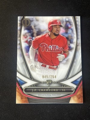 J.P. Crawford 2018 Topps Tribute Rookie RC SN #/254 #18R-6 Phillies