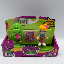Fisher Price Barney's World Baby Bop Vivie Figure Pack Mattel NEW Sealed