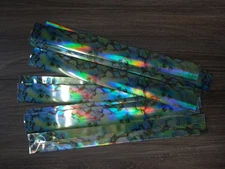 10 Rod Building Wrapping American Tackle Foil RodWrapz JZRWABY-50 Yellow