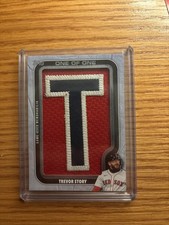 2025 Topps Update Trevor Story T One of One Own The Name OTN-TS 1/1 Red Sox