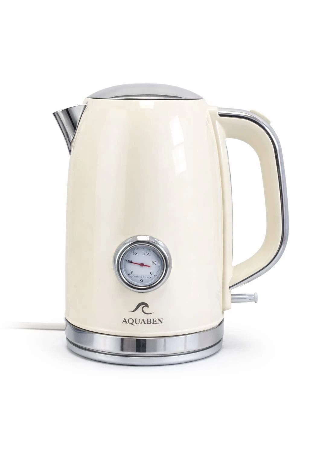 Retro Style Kettle Temperature Display 304 Stainless Steel 1.7l BPA Free