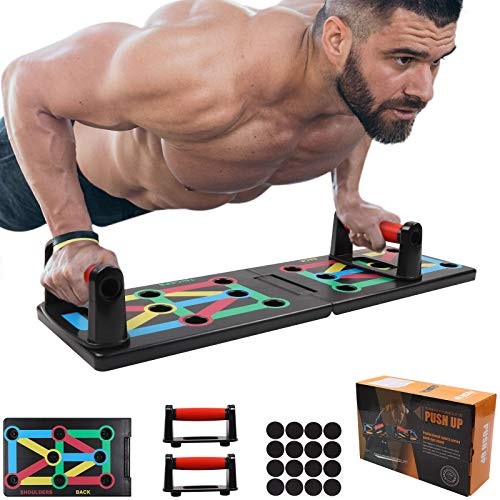 Planche de pompes multi-position 12 en 1 pour éviter les douleurs de poignets