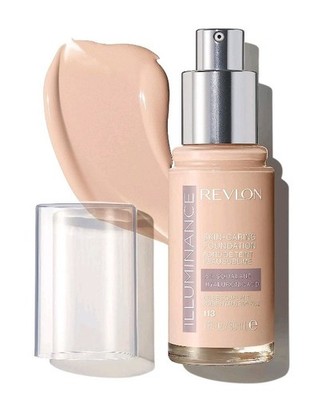   Revlon Illuminance Skin-Caring Foundation Hyaluronic Acid 113 Buff New