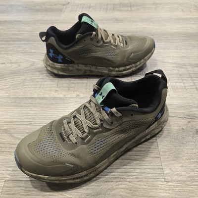 Under Armour Charged Bandit TR2 Running Shoes Mens 8 Grern Camo Outdoor Athletic