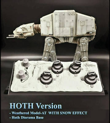MYC Sculptures Star Wars ESB Hoth 1/100 Snow AT-AT  EFX Master Replicas Statue