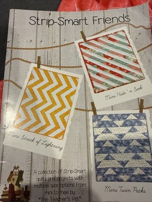 Strip-Smart Friends by Kathy Brown for The Teachers Pet, Strip Quilts, Paperback