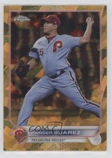 2022 Topps Chrome Sapphire Edition Gold 27/50 Ranger Suarez #386 06sz