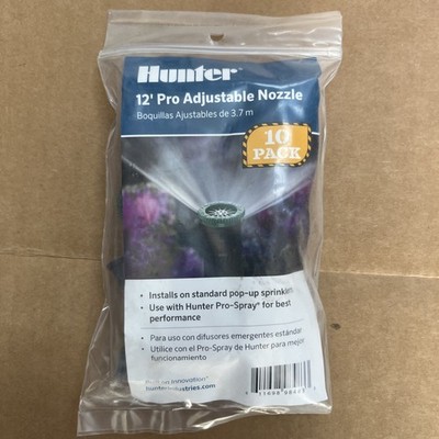 Hunter Industries Pro Adjustable Arc 12 ft. Radius Pop-Up Sprinkler Spray(10PK)