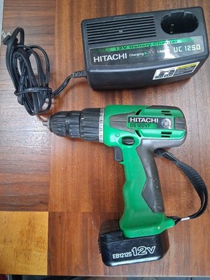 Hitachi DS12DVF 12V 3/8'' Cordless Drill Driver with Battery and Charger