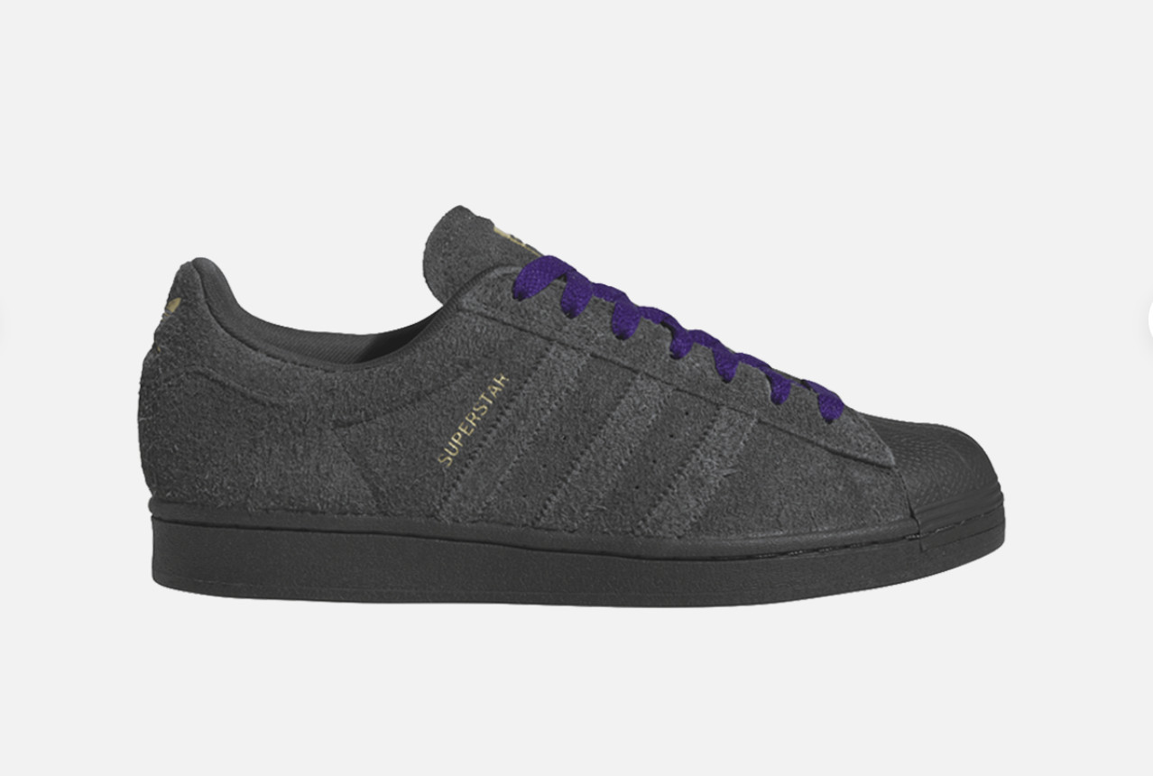 adidas Superstar Adv Skate  Mens Grey Sneakers Athletic Shoes JR7409