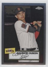 2021 Topps Chrome Platinum Anniversary Mauricio Dubon #272 0st9