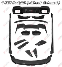 For BMW X3 G45 M-Sport 25+ Dry Carbon Fiber Front Rear Lip Side Skirts Wing Kits