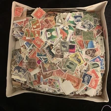 Box Lot Of Unchecked Australia Stamps