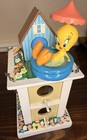 Vintage TweetyBird Birdhouse Poolside Looney Tunes Studio Store Collectible 1998 — photo 2
