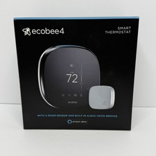 Ecobee 4 Smart Thermostat Black EB-STATE4-01 ...