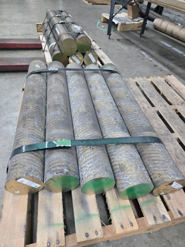 5" diameter, 863 Manganese Bronze Round Bar - with certs - Made in U.S.A. - Image 2 of 4