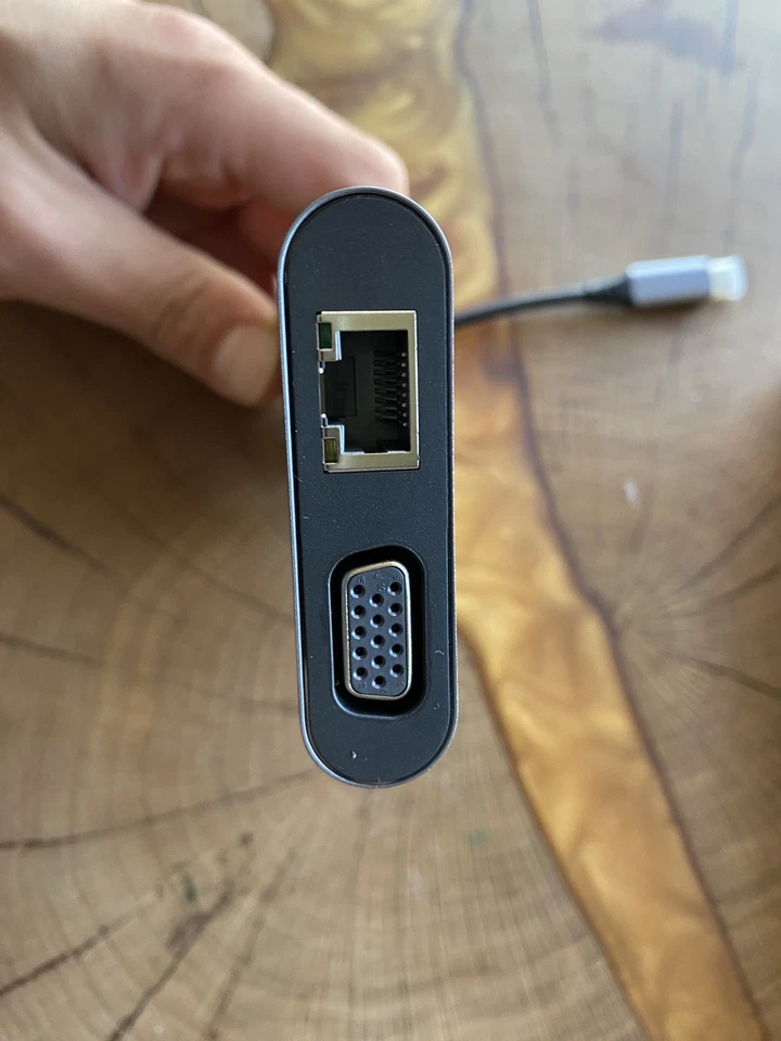 10 in 1 USB-C Hub to HDMI Type C USB 3.0 RJ45 Audio VGA for PC Desktop Laptop - Image 3 of 4