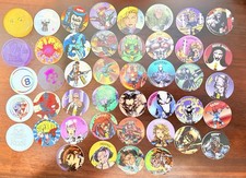 Vintage Pogs Mixed Lot Of 44 