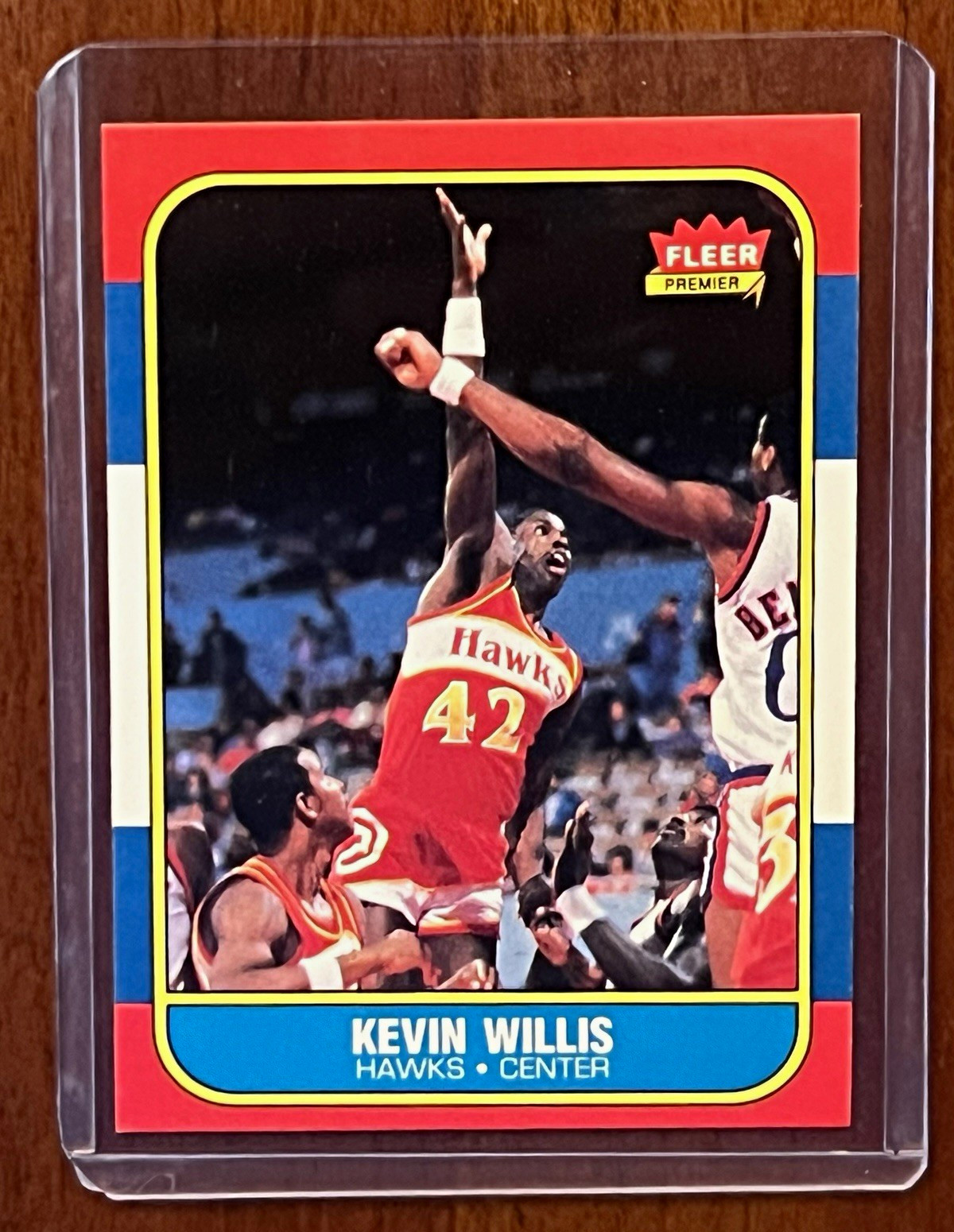 1986-87 Fleer Kevin Willis Atlanta Hawks #126
