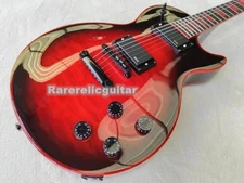 6 Strings Widow Cherry Red Flame Maple solid body Electric Guitar