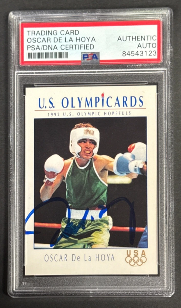 Oscar De La Hoya Signed 8x10 Photo (GA COA