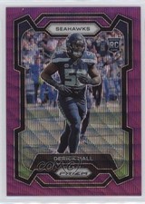 2023 Panini Prizm Rookies Purple Wave Prizm 16/99 Derick Hall #388 10nl