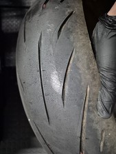 Bridgestone Battlax S22r   180/55zr17 73w    Part Worn Motorcycle Tyre 314