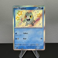 Pokemon Card Frigibax 128/091 Paldean Fates Holo Shiny Rare 