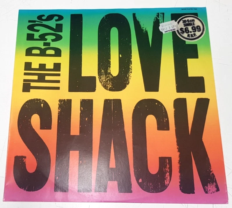 Mini LP de vinilo The B-52's "Love Shack" 1989 Aust 1st.Press excelente 12" Foto 2 de 4